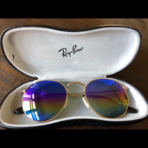 Ray-Ban Accessories - Customized Circle Authentic Ray Bands-Rainbow